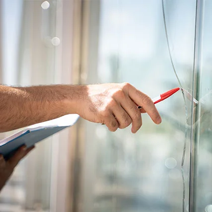 broken glass repair in Melbourne, FL